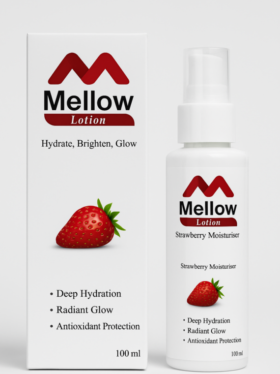 Mellow strawberry lotion