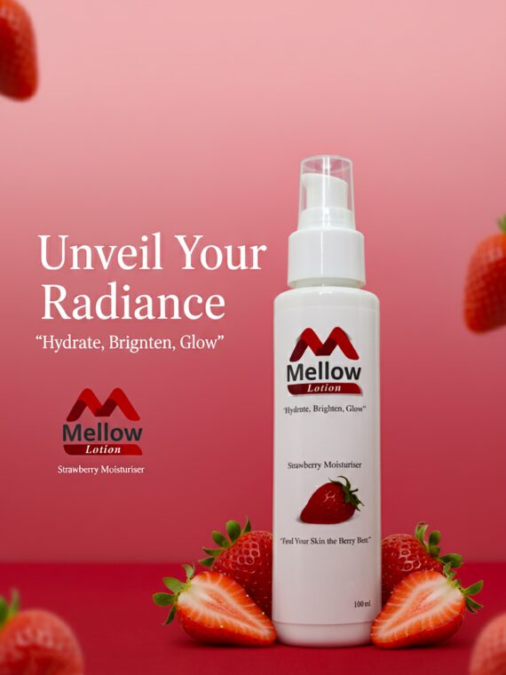 Mellow strawberry lotion